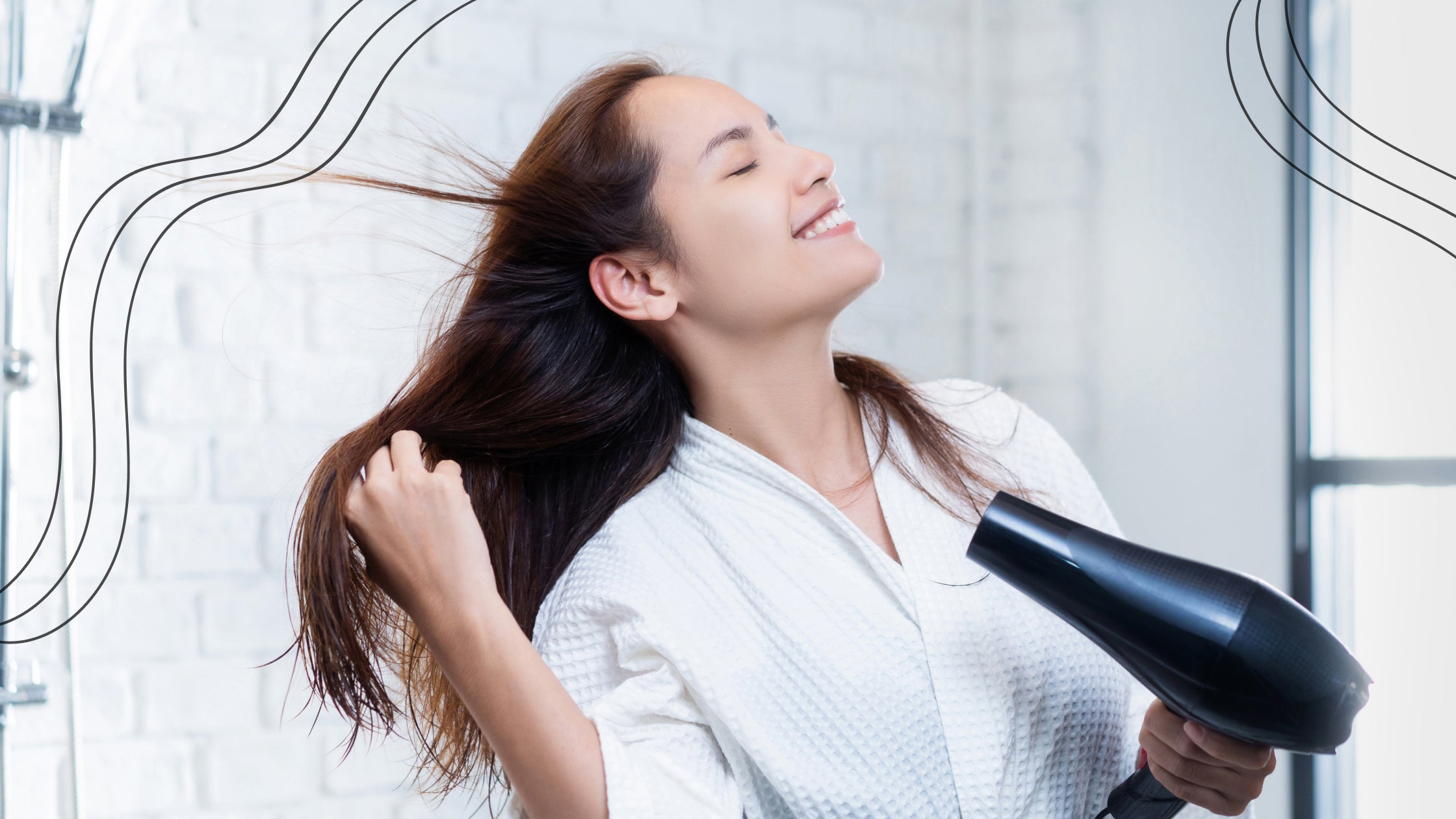 how to do hair blowout at home