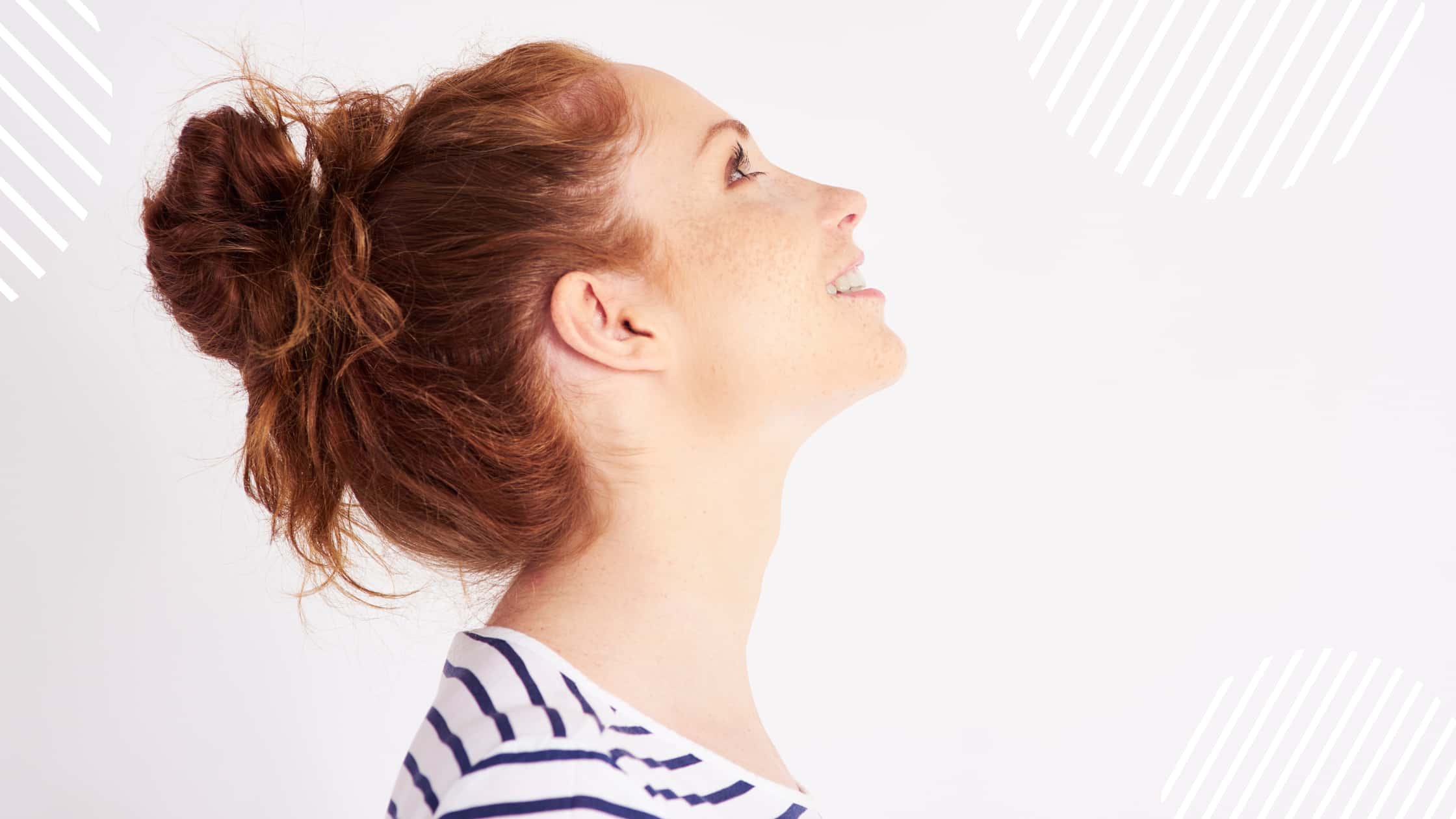A Messy Bun With Short Hair Using Hairpieces