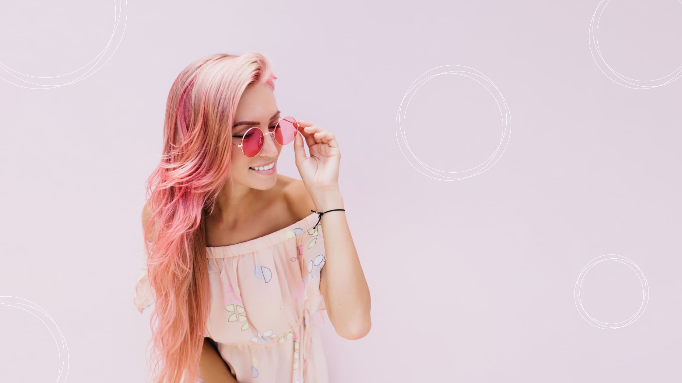 Rose Gold Hair