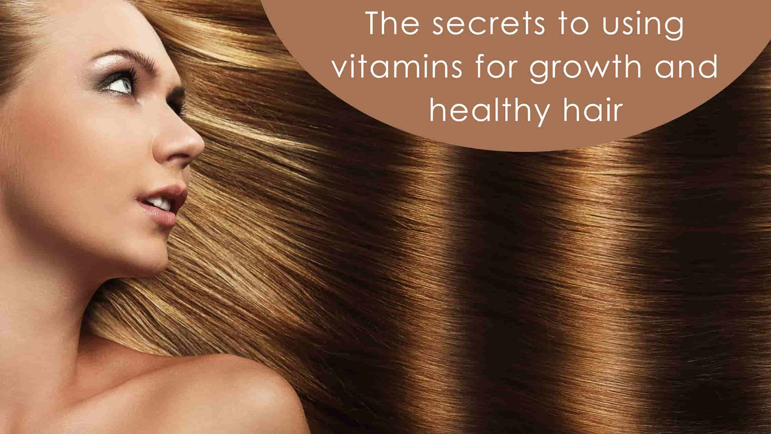 hair made beautiful through vitamins