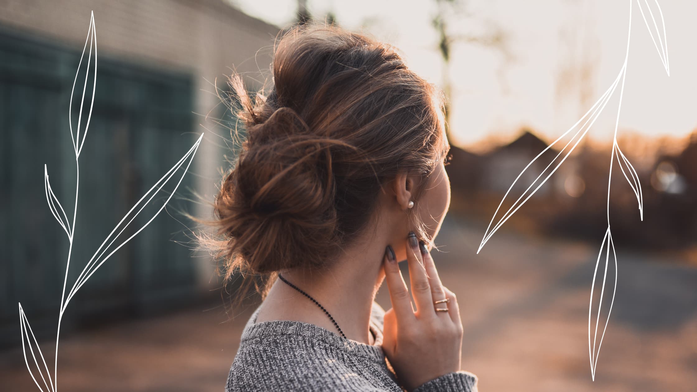 hair bun extension ideas