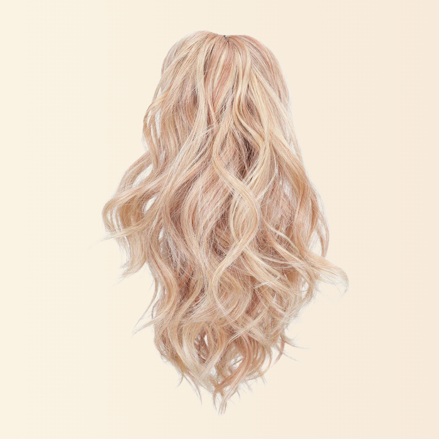 JuvaBun Claw Clip Beach Waves Ponytail 12 inch, photo 7