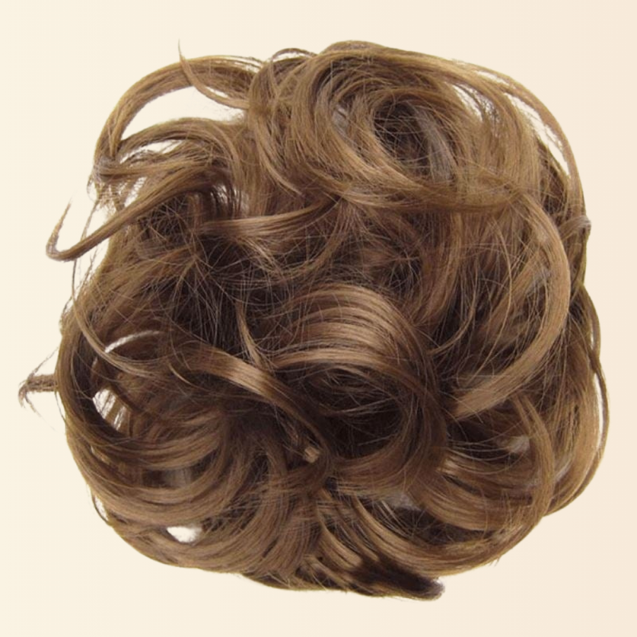 JuvaBun Messy Bun in Light Brown shade