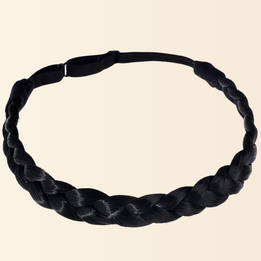 JuvaBun Two Strand Braid in Black shade