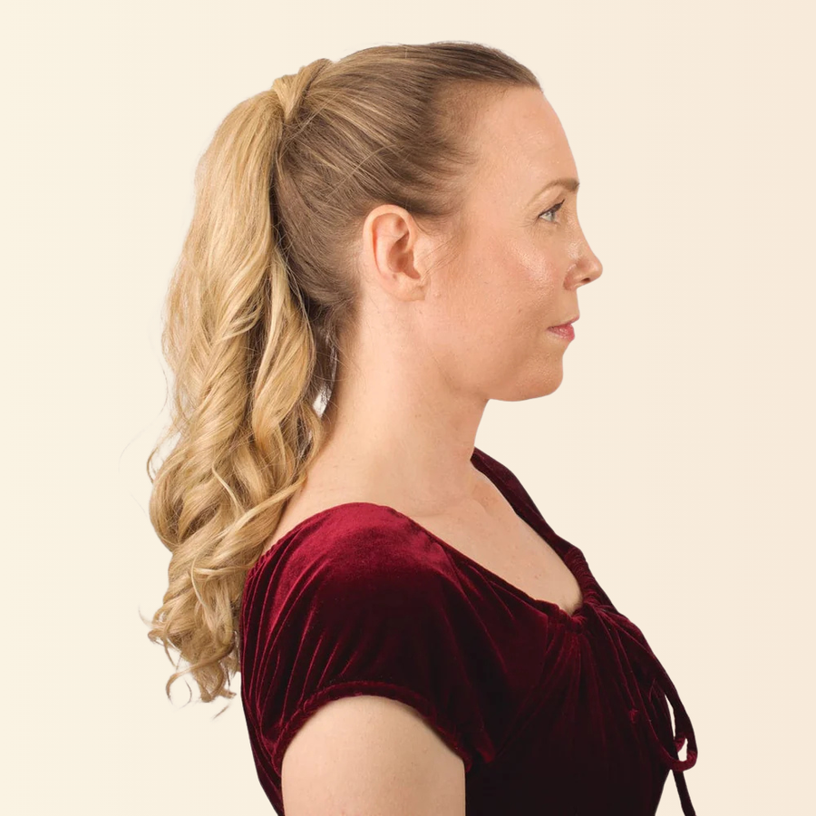 JuvaBun Curly Magic Ponytail, curly wrap-around ponytail extension, photo 3