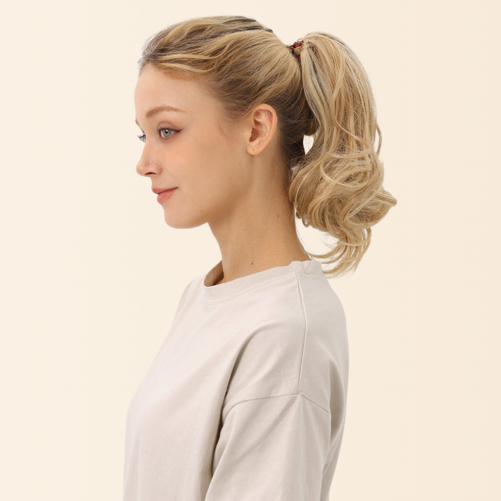 Glam w/Claw Clip Straight Ponytail Extension 17|Juvabun Hair  display picture 1