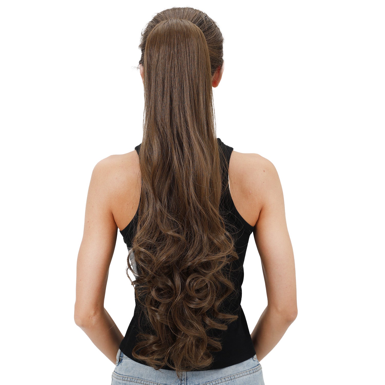 Long Curly Ponytail