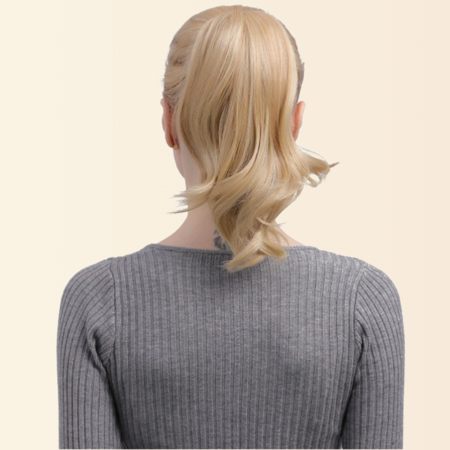 JuvaBun Claw Clip Wavy Ponytail 12 inch, photo 3