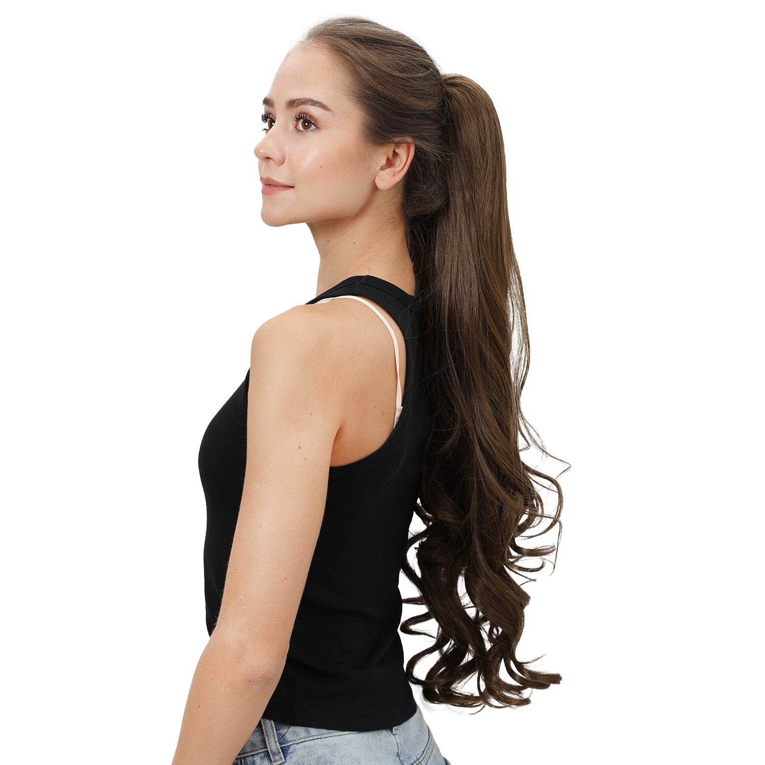 Long Curly Ponytail