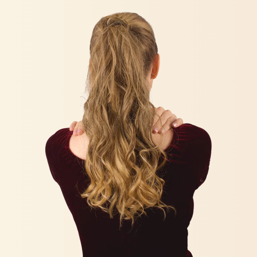 JuvaBun Curly Magic Ponytail, curly wrap-around ponytail extension, photo 4