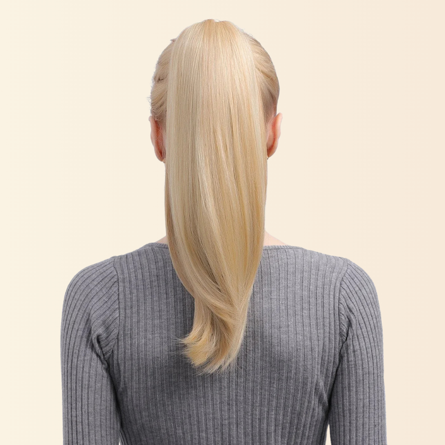JuvaBun Claw Clip Straight Ponytail 17 inch, photo 3