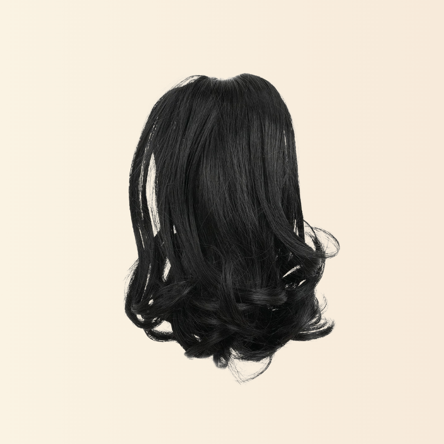 JuvaBun Claw Clip Ponytail Extension 7 inch Upgrade in Black shade