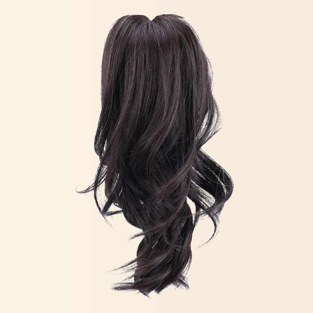 JuvaBun Claw Clip Wavy Ponytail Extension 12''