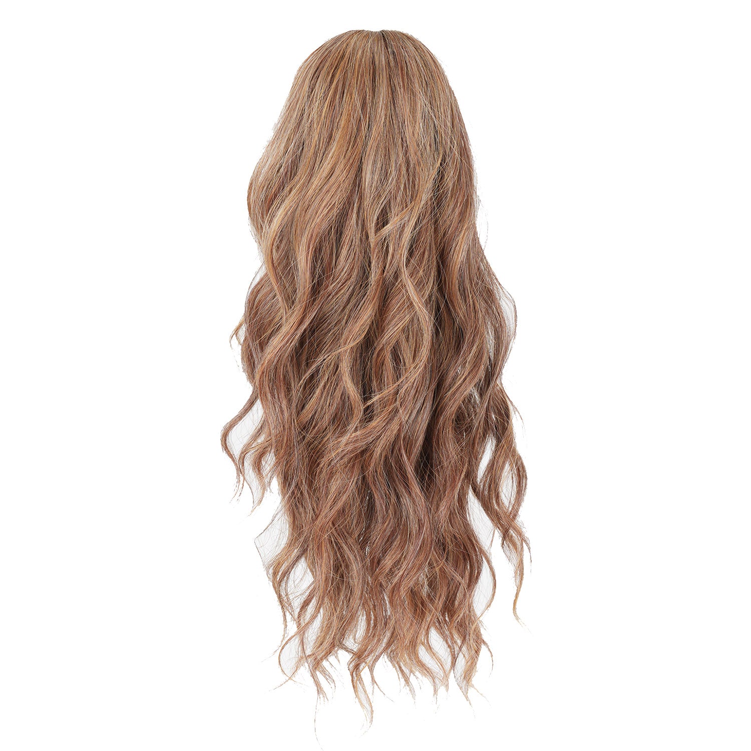 Reddish Blonde JuvaBun Wavy Ponytail Extension