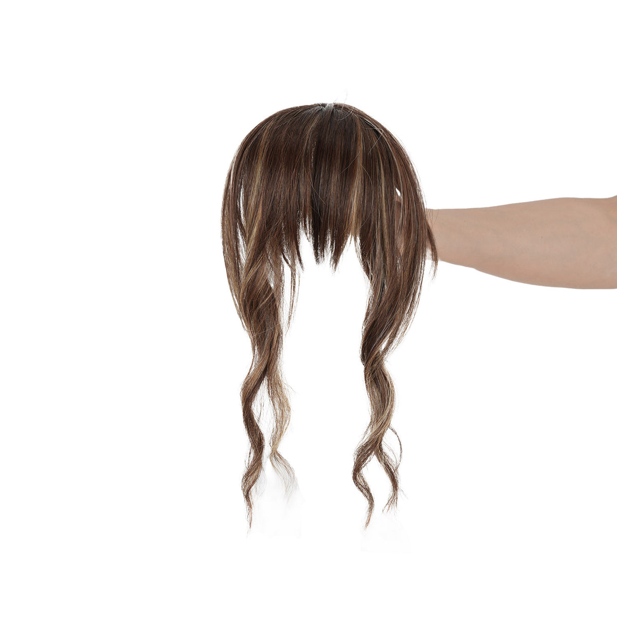 Brownish Blonde JuvaBun Wispy Bangs Topper β The Upgrade