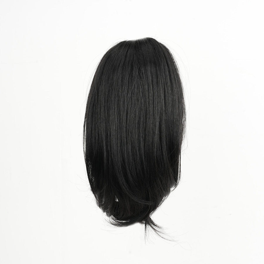 JuvaBun Claw Clip Straight Ponytail 10 inch in Black shade