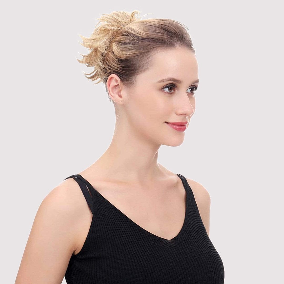 Effortless Elegance with Small Bun Juvabun Hair Extensions JuvaBun