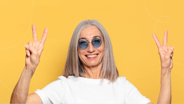 How To Get Shine In Gray Hair