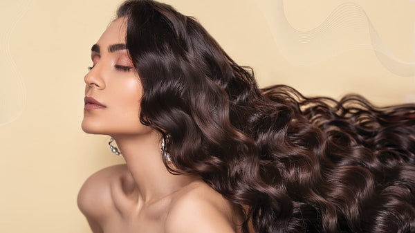 Beach waves with the curling iron