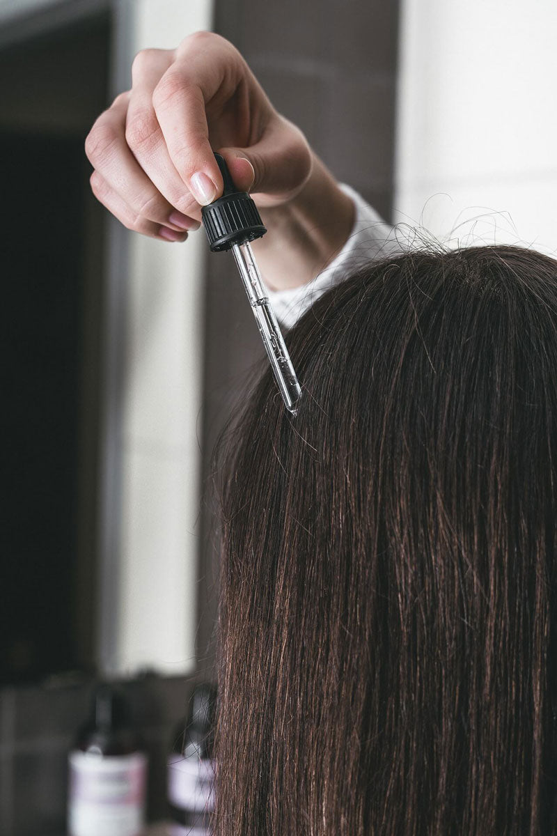 professional hair extension styling at the salon