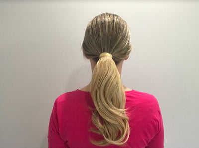 Susan Santoro Achieves A Polished & Professional Look with The JuvaBun Magic Pony Tail - In Less Than a Minute!