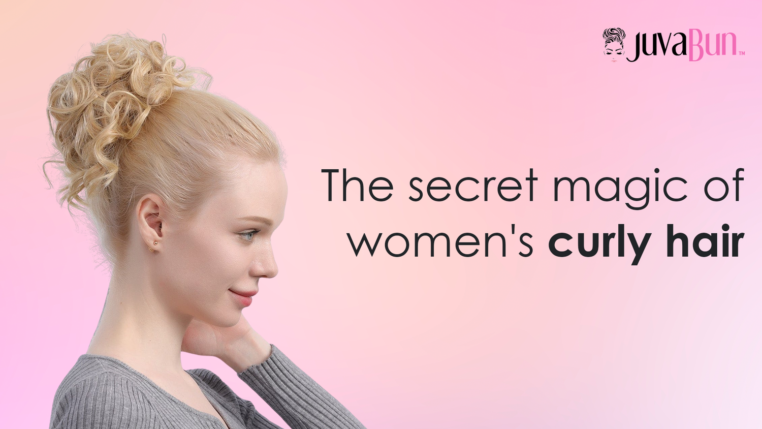 The secret magic of women's curly hair