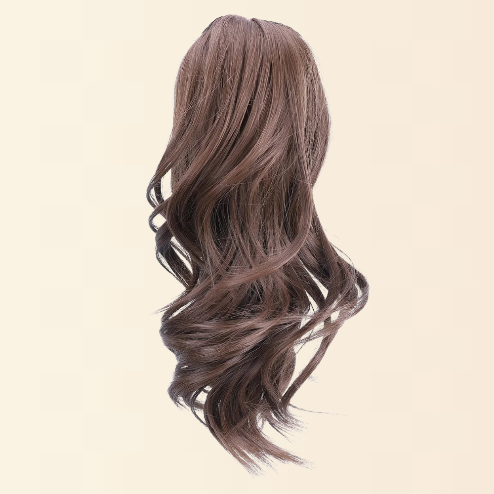 JuvaBun Claw Clip Wavy Ponytail Extension 12''