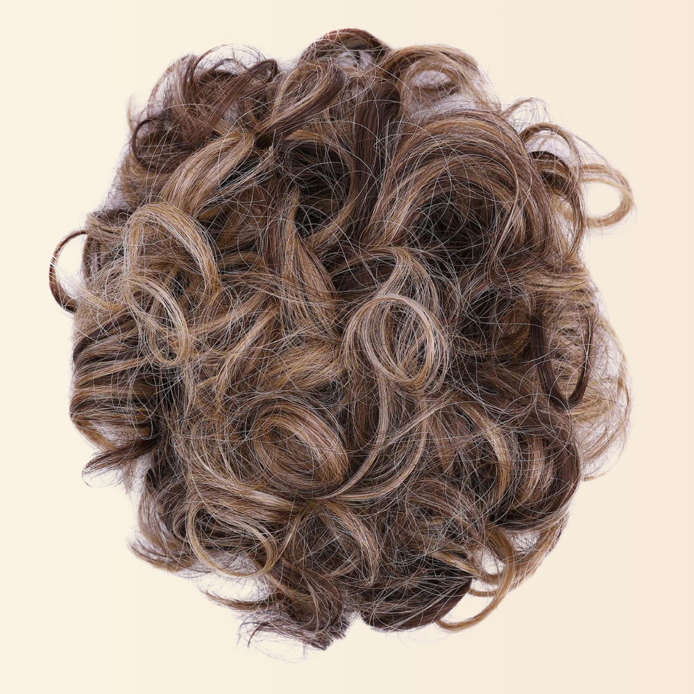 JuvaBun Curled Clip-in Bun