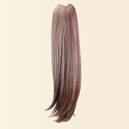 JuvaBun Claw Clip Straight Ponytail Extension 17''