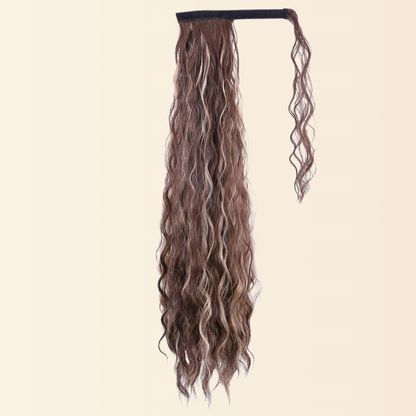 JuvaBun Long Spiral Curly Magic Ponytail Extension