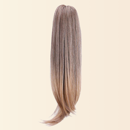 JuvaBun Claw Clip Straight Ponytail Extension 17''