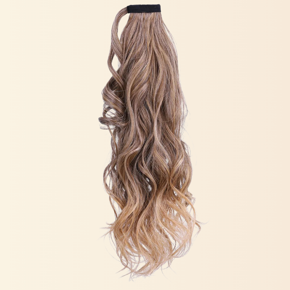 JuvaBun Curly Magic Ponytail Extension