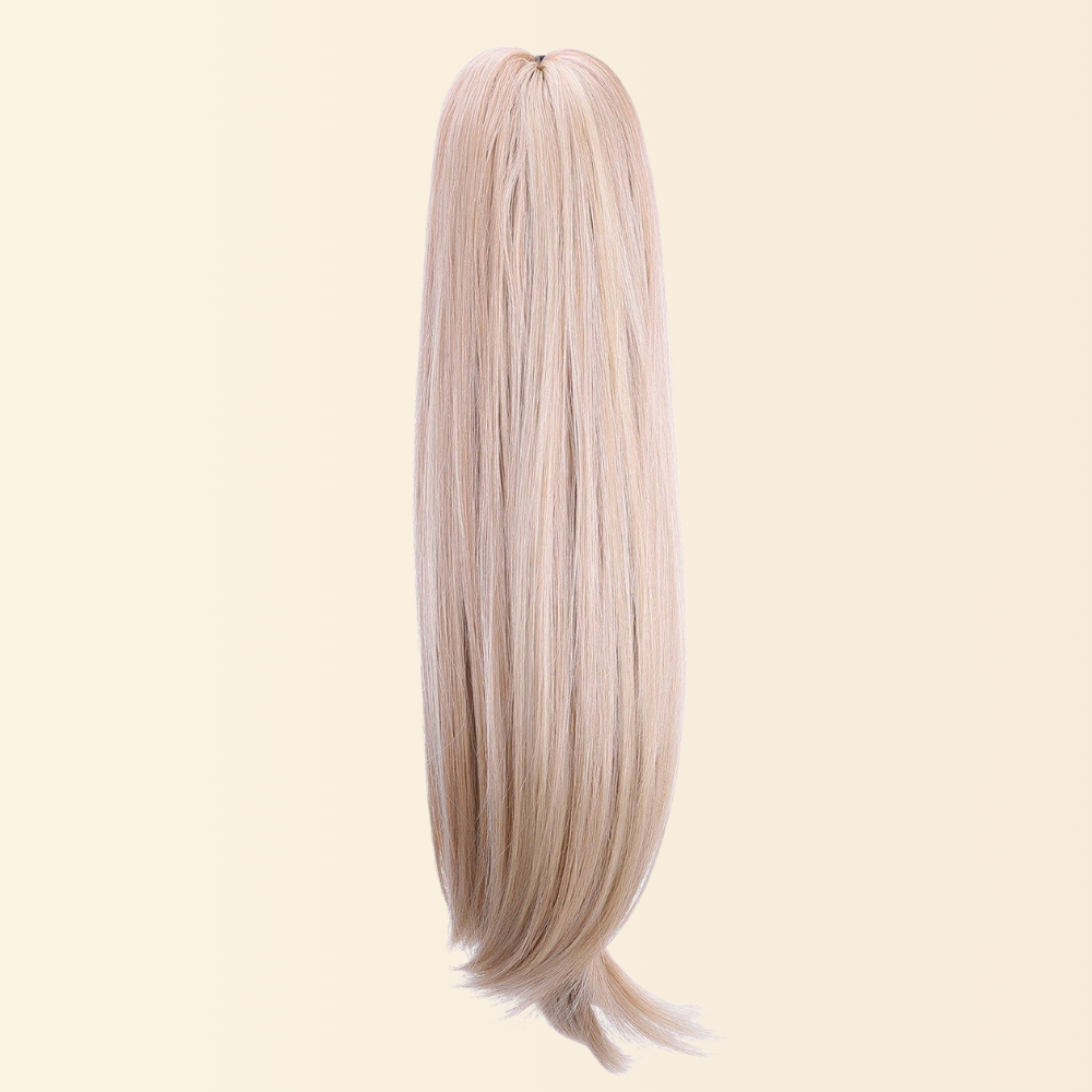 JuvaBun Claw Clip Straight Ponytail Extension 17''