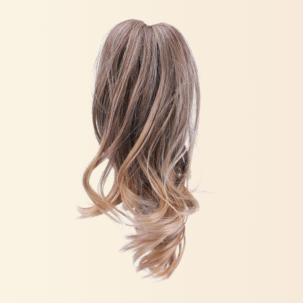 JuvaBun Claw Clip Wavy Ponytail Extension 12''