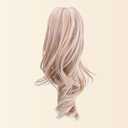 JuvaBun Claw Clip Wavy Ponytail Extension 12''