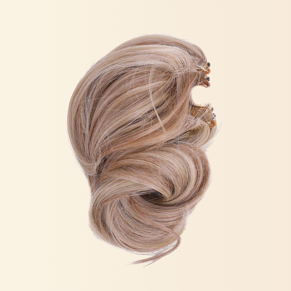Sleek w /Claw Clip Wavy Ponytail Extension|Juvabun Hair  display picture 1