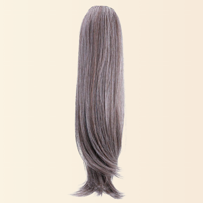 JuvaBun Claw Clip Straight Ponytail Extension 17''