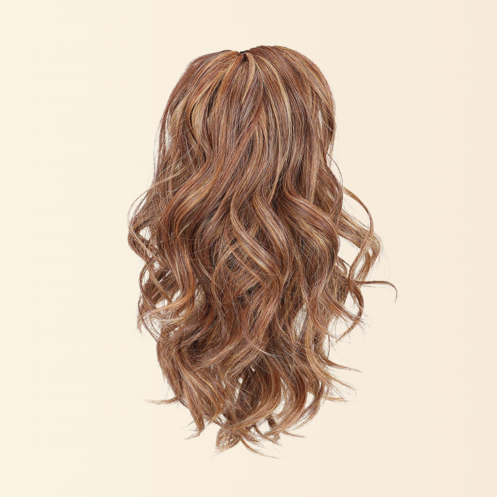 JuvaBun Claw Clip Beach Waves Ponytail Extension 12''