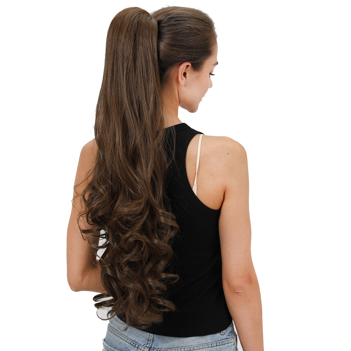 Long Curly Ponytail