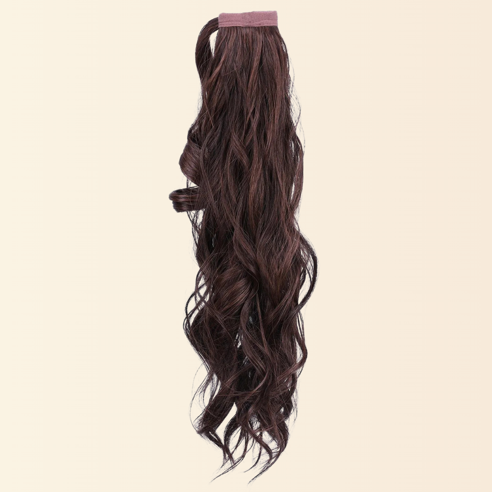 JuvaBun Curly Magic Ponytail Extension