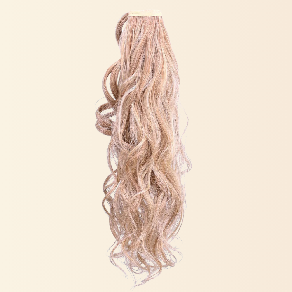 JuvaBun Curly Magic Ponytail Extension