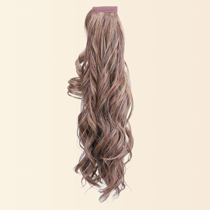 JuvaBun Curly Magic Ponytail Extension