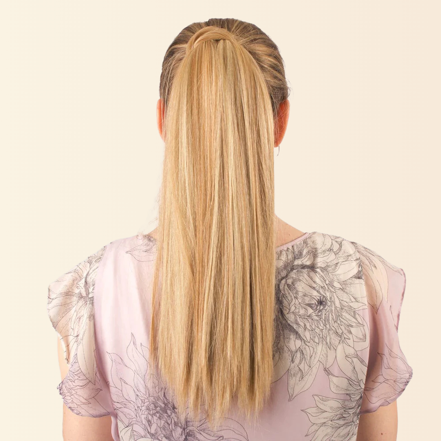 JuvaBun Straight Magic Ponytail, straight wrap-around ponytail extension, photo 2