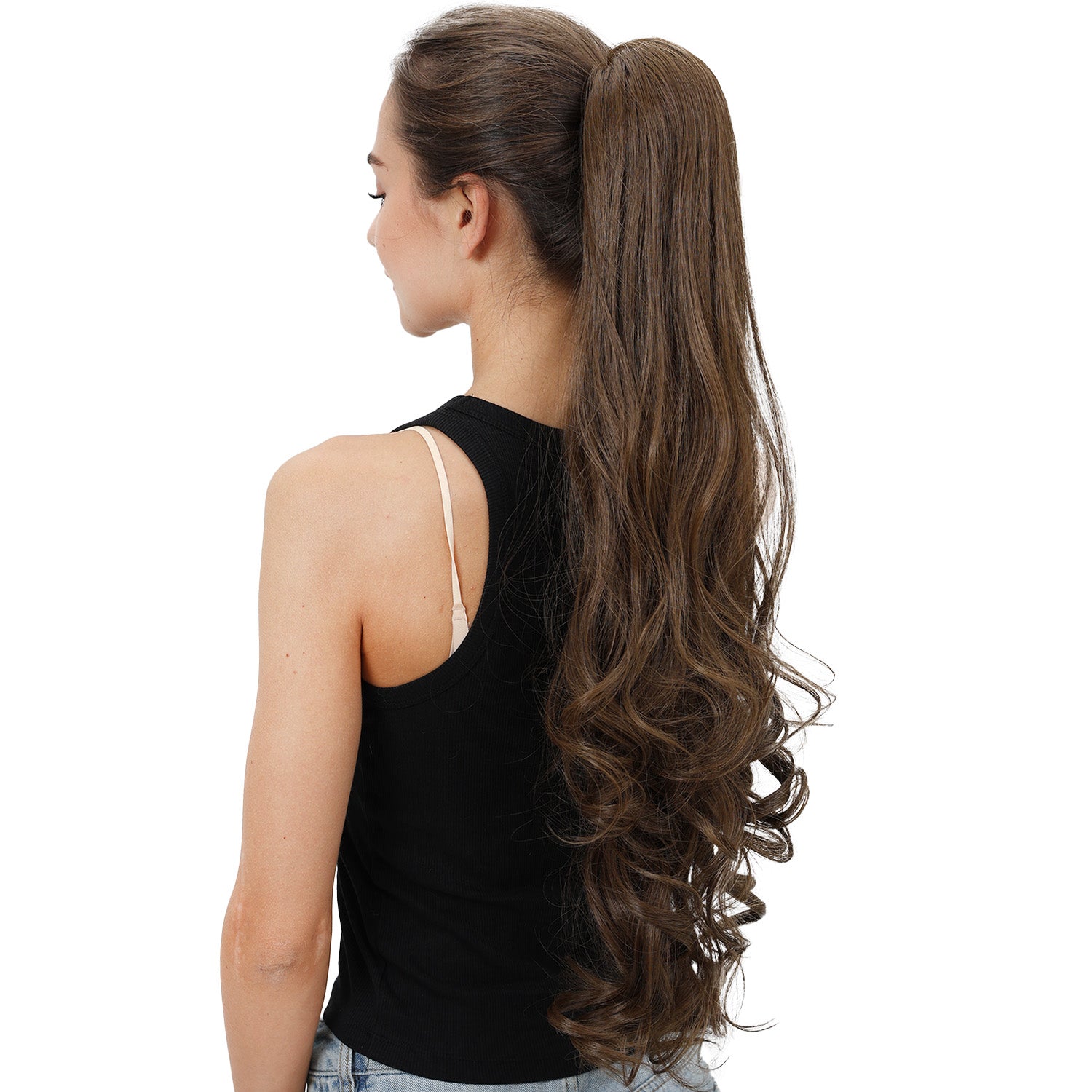 Long Curly Ponytail