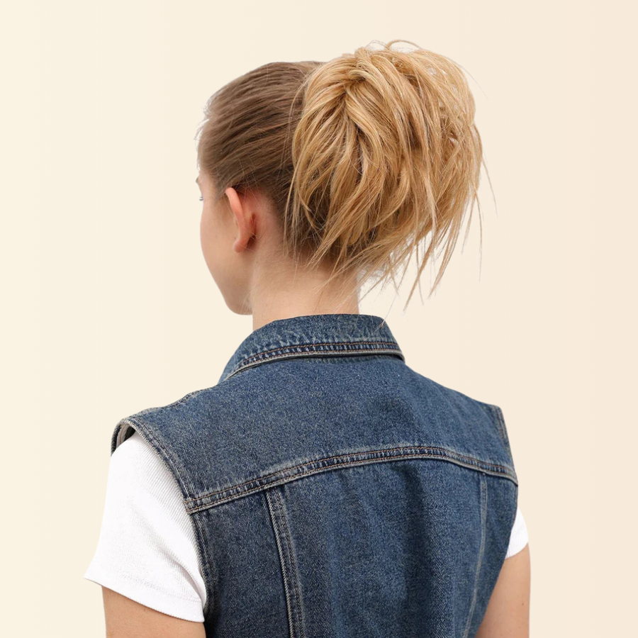 JuvaBun Tousled Messy Bun, tousled messy bun hair piece, photo 5