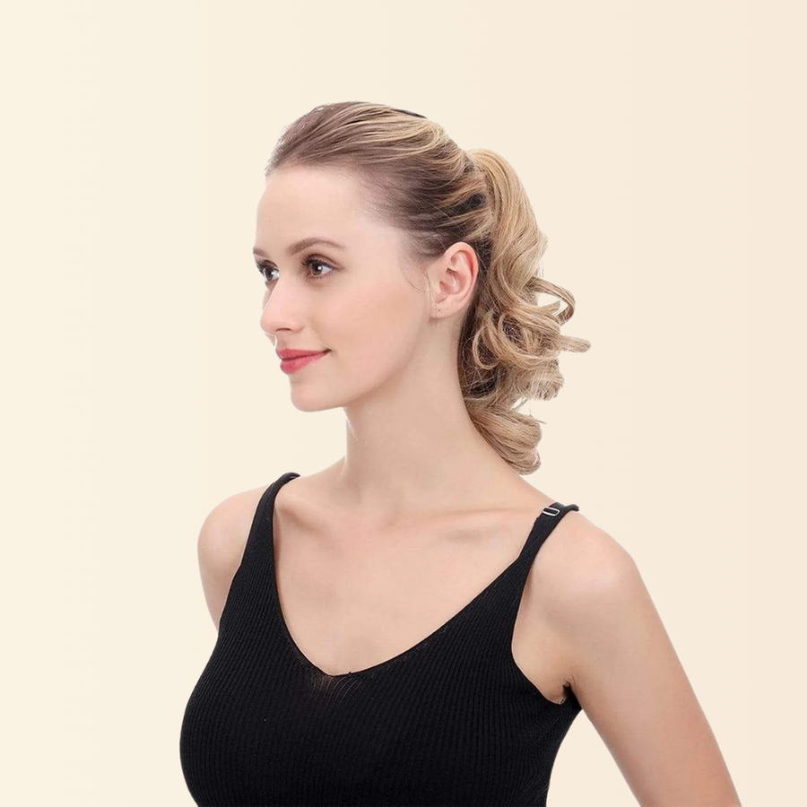 JuvaBun Claw Clip Ponytail Extension 12 inch, photo 5
