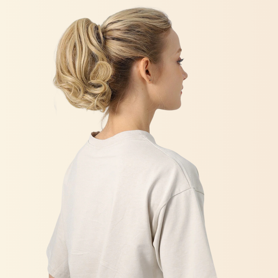 JuvaBun Claw Clip Ponytail Extension 7 inch Upgrade, upgraded 7 inch claw clip ponytail, photo 3