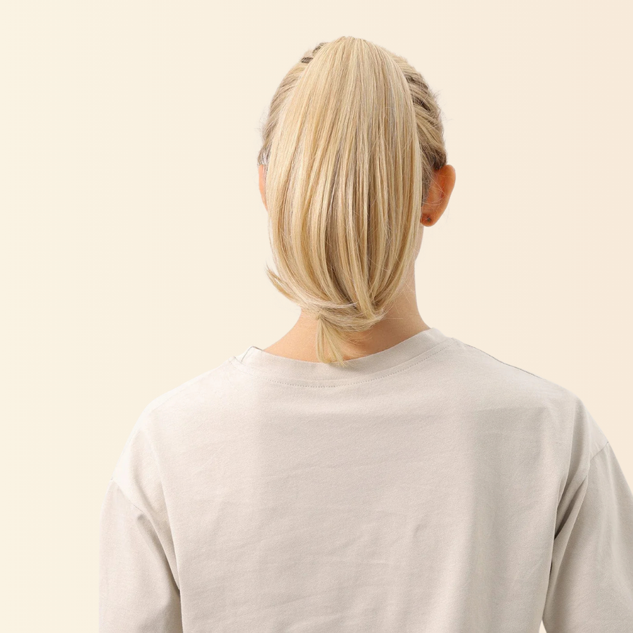 JuvaBun Claw Clip Straight Ponytail 10 inch, photo 3