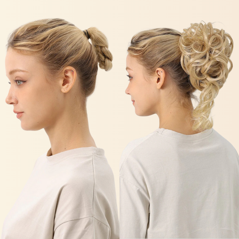 JuvaBun Claw Clip Boho Messy bun