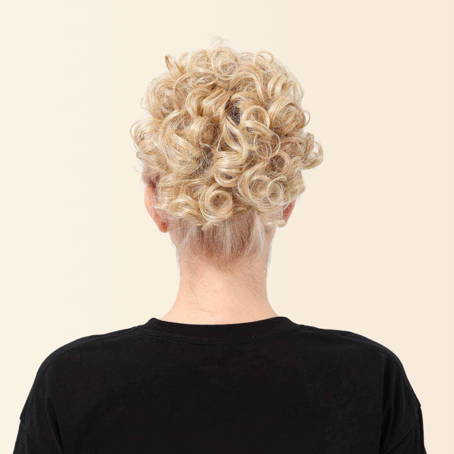 JuvaBun Curly Bun, curly bun hair piece, photo 2